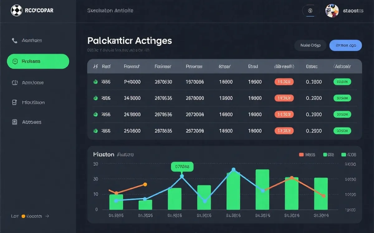 即时赔率对比与盘口变动的可视化示意